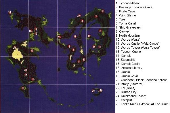 final fantasy 2 map. Final+fantasy+nes+maps