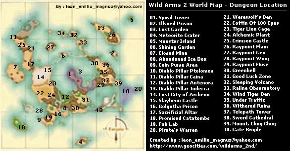 Unofficial Wild Arms 2 Site