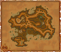 Mist Continent Map